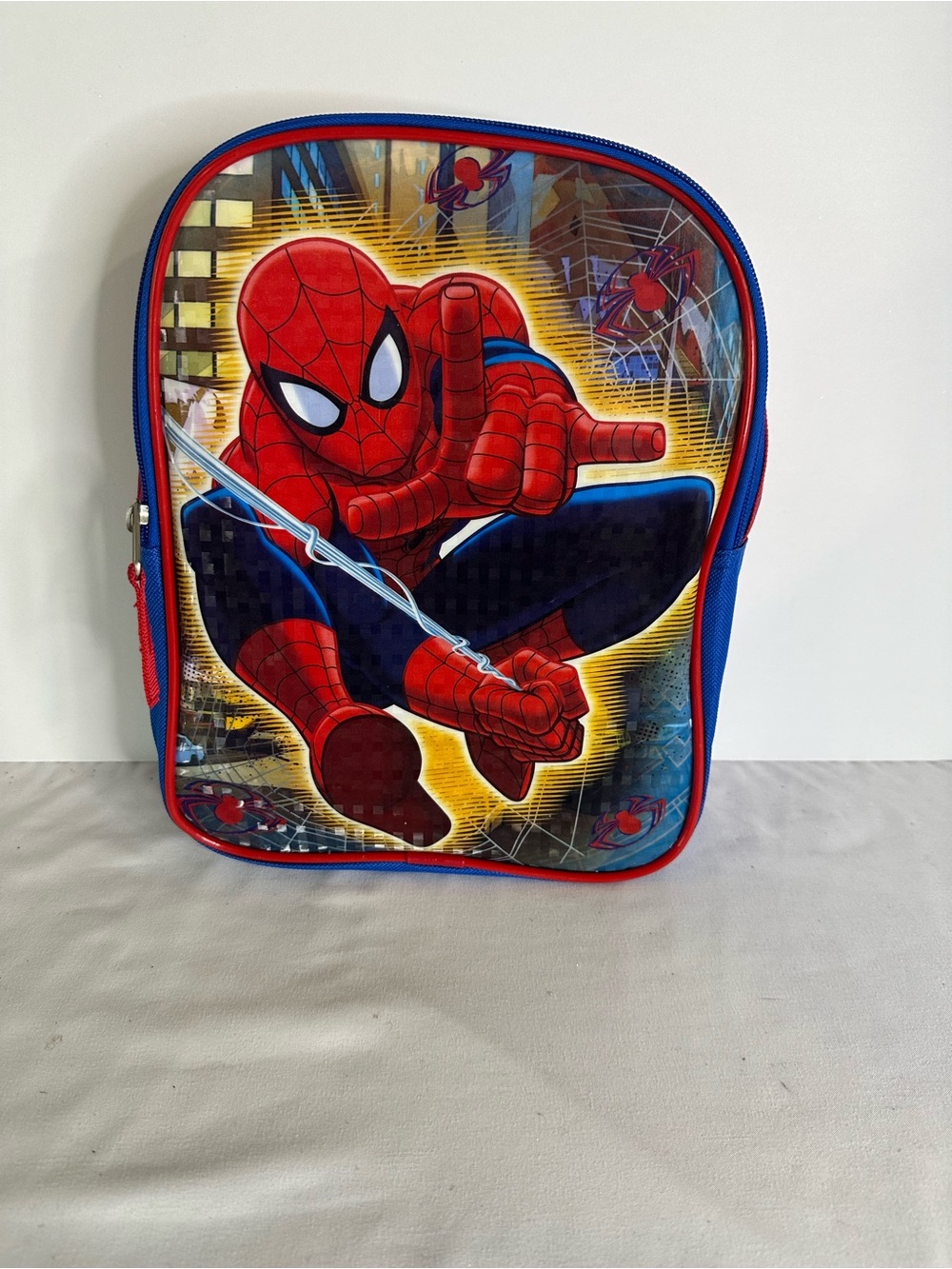 Marvel Spider-Man Kids 10” Backpack - Red & Blue